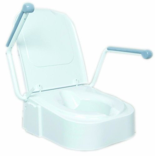 Preisvergleich Produktbild NRS Healthcare Toilettensitzerhöhung mit Armlehnen
