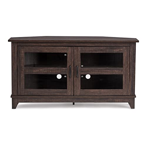 ROCKPOINT Modern Farmhouse 44inch Corner Universal TV