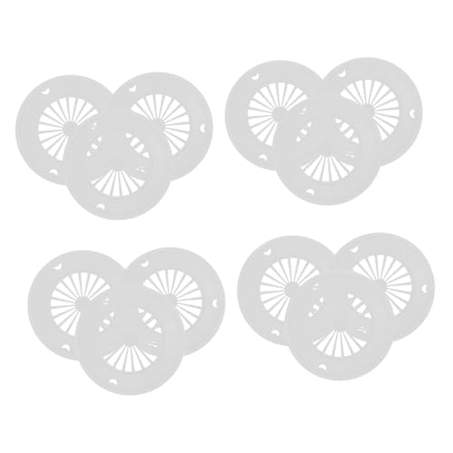 MUCKLILY 20pcs Reusable Paper Plate Holders for Outdoor Events Support Base for Plates for Bbq Camping and Parties