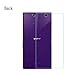Xperia Z Ultra Glass Screen Protector, (C6833 C6802 C6806)[1 Front & 1 Back] AnoKe(0.3mm 9H 2.5D) Best Tempered Glass Screen Protector Film Shield Guard For Sony XL39h Glass QH