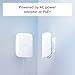 Amazon eero Outdoor 7 dual-band mesh wifi router (newest model), Weatherproof rating of IP66, Coverage up to 15,000 sq. ft. outdoors, 1-pack, Includes 30W PoE+ adapter
