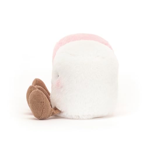 Jellycat Amuseables Pink and White Marshmallows Stuffed Toy, 3.5 inches | Food Plush | Fun Gift Idea - Image 3