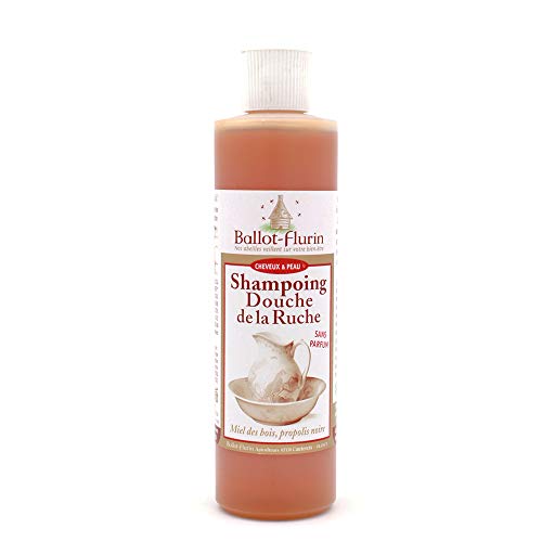 Shampoing douche sans sulfate ni silicone Ballot-Flurin à la propolis bio