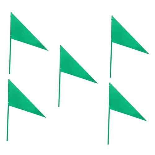 Hemoton Versatile Iron Field Marking Flag Shot Put Training Marker Reusable Marker