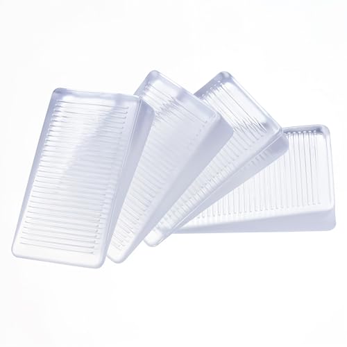 Opiniones y reviews de Cuñas de unión los 10 mejores. 46 4 cuñas de goma transparente para el nivel de mesa, cuñas de oscilación de 10 mm, cuñas de goma, niveladores de cuña para mejoras del hogar, niveladores de mesa