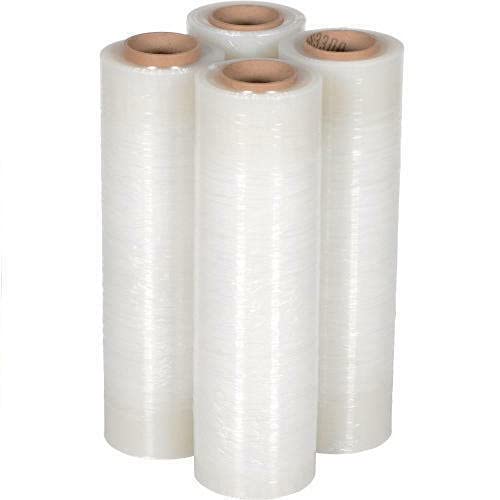 4-Rolls Hand Stretch Film Pallet Shrink Wrap 80 ga