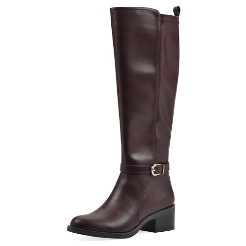 Botte d'équitation mollet et pied large WHITE MOUNTAIN 39 EU, le confort sans compression