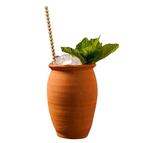 LavoHome Mexican Red Clay Drink Cups - 1 Unit