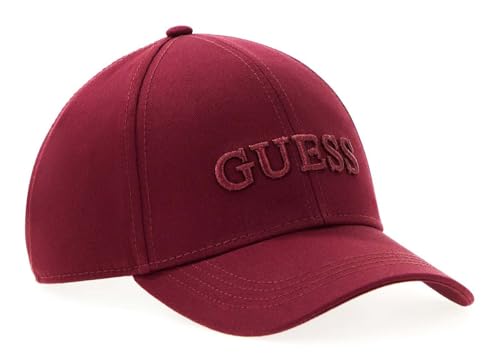 Casquette baseball GUESS bordeaux bordeaux | Chapeau ajustable style américain fashion