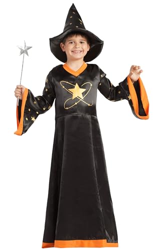 Kimokawaii Disfraz de Mago Niño Infantil