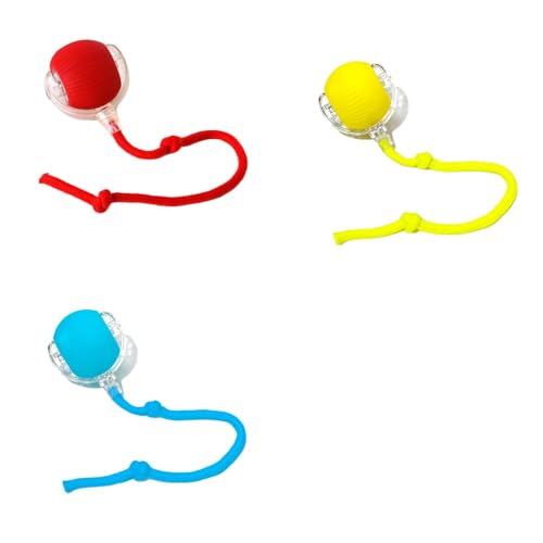 猫おもちゃ 猫のおもちゃ 電動キャットボール 自動 電動猫ボールおもちゃ USB 充電式 3 モード自動回転 光る 充電ケーブル付属 猫の一人遊び・お留守番用 狩猟本能刺激 ストレス解消 運動不足解消 3 個入り