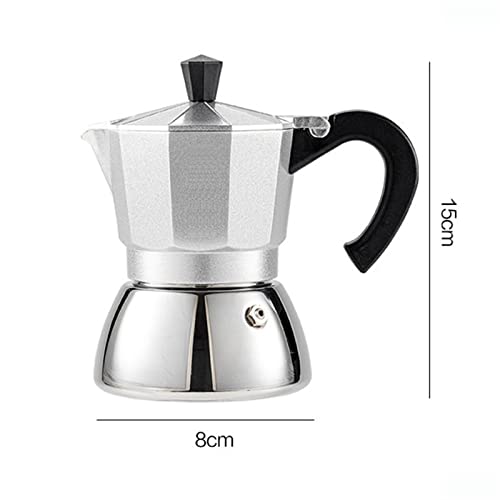 Kaffeekessel Herd Espressokanne Tasse Edelstahl Kaffeekanne Kaffeekanne Espresso-Tasse Kaffeebehälter