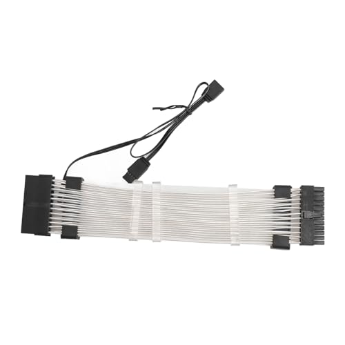 Cable extensión RGB de 24 pines para ordenador con soporte de 5 V 3 pines y conductor 18 AWG E-ATX