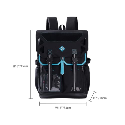 Image of Backpack Travel Daypack Collaboration Series for Hatsune Miku, 27L Hiking Bag for Women & Men