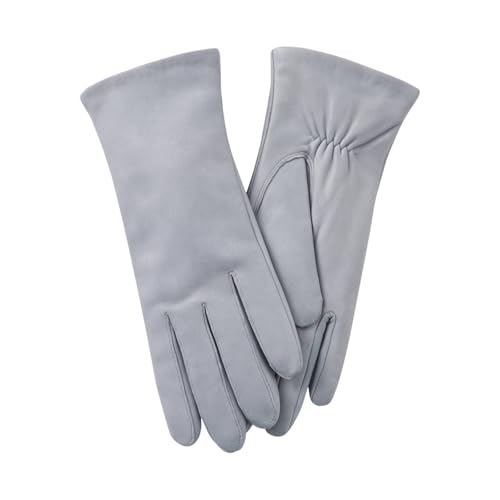 Leather Women’s Lambskin Wool Lined Winter Driving Gloves