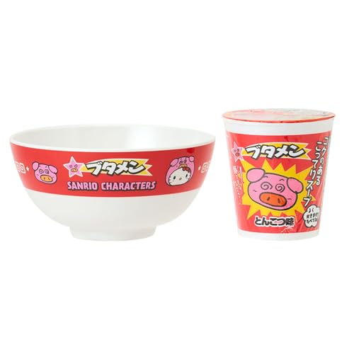 サンリオ(SANRIO) ブタメン&メラミンミニどんぶりサンリオキャラクターズ 652458