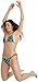 ARENA All Over Women's Triangle Bikini Set - Fashion Two Piece Swimsuit | Women's Bathing Suit, Cute Bikini Swimsuits for Beach & Pool,Asphalt Multi