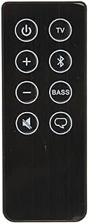 Replacement Remote Control for Bose Solo Soundbar Series II 418775 410376 431974 845194, Ergonomic TV Sound System Remote Control, for Children Adults Elderly