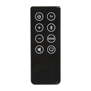 Replacement Remote Control for Bose Soundbar Series II 418775 410376 431974 845194, Ergonomic TV Sound System Remote Control, for Children Adults Elderly