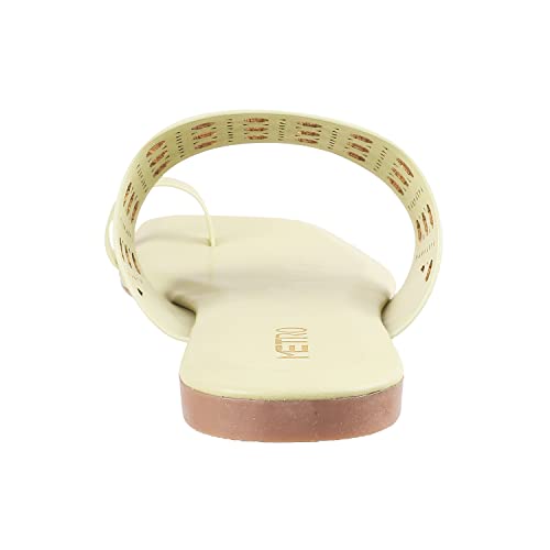 Image of Metro Womens Synthetic Lightgreen Slippers (Size