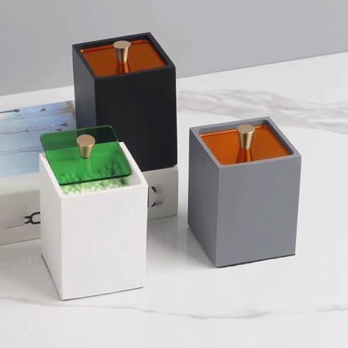 Distributeur de cure-dents et boite de rangement coton-tige lot de 3 - 4