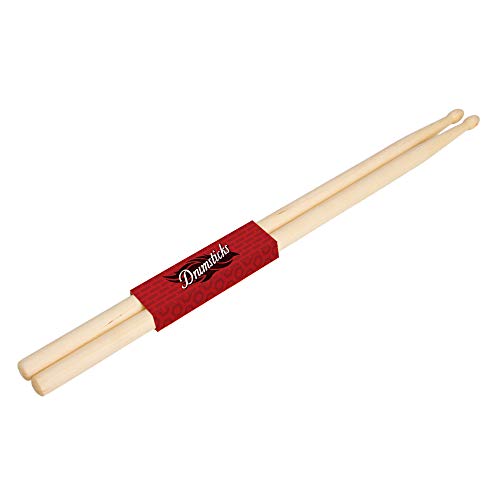 Un par de baquetas para batería de madera de arce, modelo 5A miniatura 4
