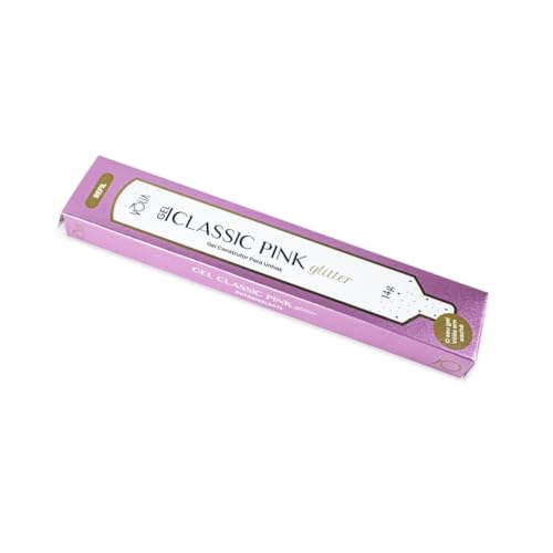 Sachê Refil Classic Pink Glitter 14g Vòlia + Pote Eco 30g