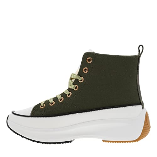 Kaporal Mixte Christy Basket, Kaki, 38 EU