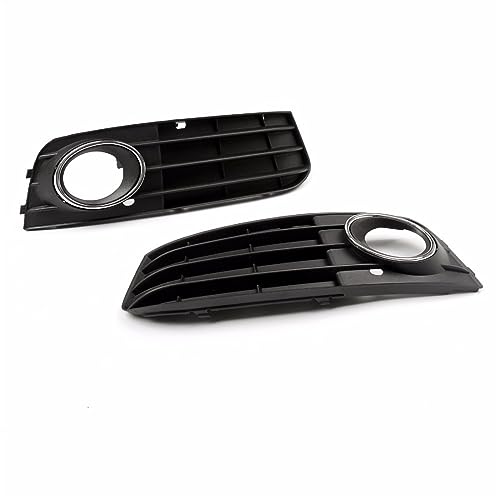 Calandre de phare antibrouillard noir mat pour pare-choc avant Audi A4 A4L B8 2009-2011