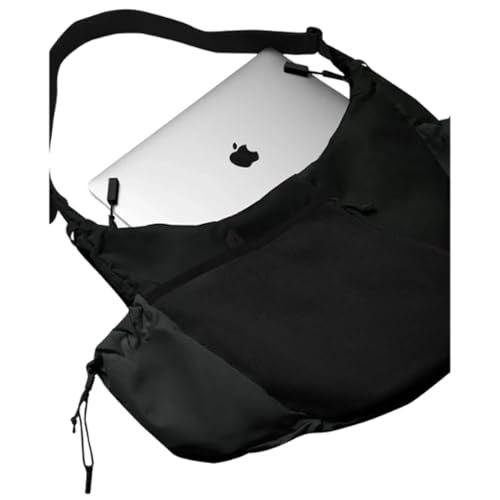 Baboon to the Moon Crescent Crossbody Big – Large Crossbody Bags for Women, Travel Shoulder Bag, Purses for Women, Handbags (Black)4