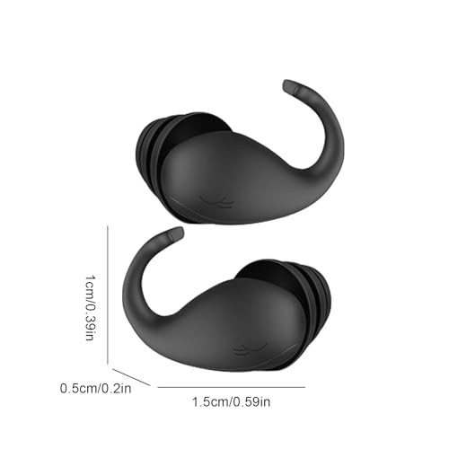 Wearable Earphone - Ear Plugs | Mini Wireless Ear Buds, Silicone Air Pods with Noise Reduction, Portable Earbuds for Hearing Protection, Extended Wear Earphones with Comfortable Listening Experience