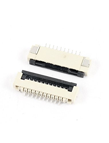 Conector Flexible Flat Cable 10 pines 1.0 mm pitch miniatura 2
