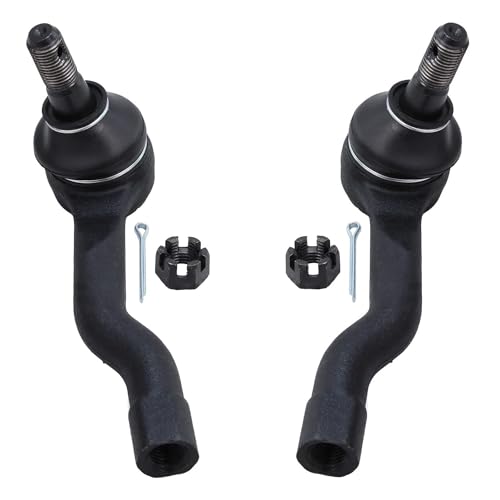 Image of Detroit Axle - Front 12pc Suspension Kit for 03-08 INFINITI FX35 FX45 2003 2004 2005 2006 2007 2008, 2 Lower Control Arms w /Ball Joints 4 Tie Rods 4 Front and Rear Sway Bars 2 Boots Replacement