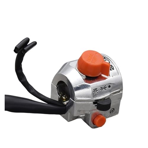 Interruptor de moto derecho en aluminio para Yamaha CM125 y manillares compatibles