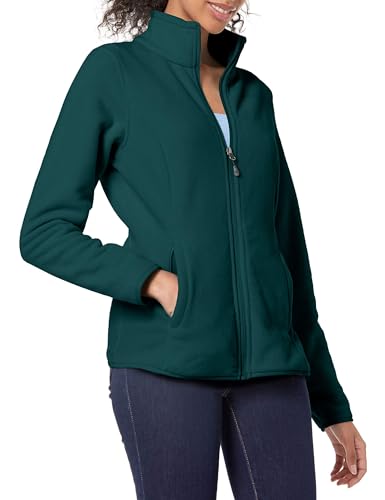 Amazon Essentials Damen Polar-Soft-Fleece-Jacke mit durchgehendem...