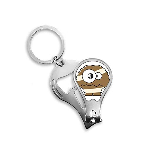 Clipper cutter toenail alien marron pour stopper les ongles incarnés des pieds