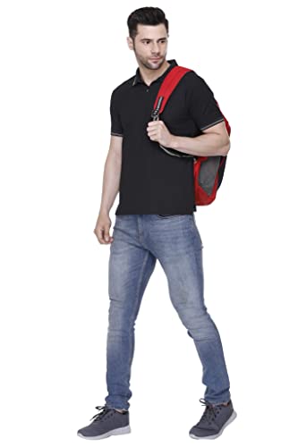 Image of Colors & Blends - Men's Activewear Zipper Polo