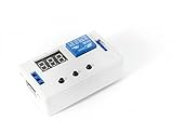 Módulo de relé de relé automático con control de delay y temporizador, 12 V, con carcasa M108