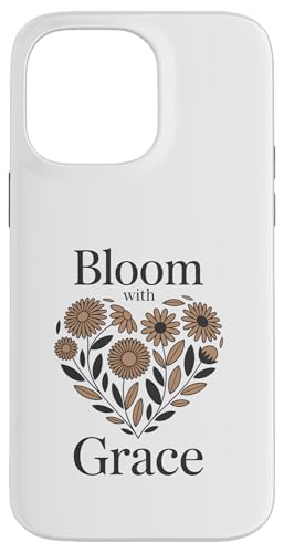 Bloom With Grace �n�[�g�^�t���[�����C���X�g �X�}�z�P�[�X iPhone 14 Pro Max �p
