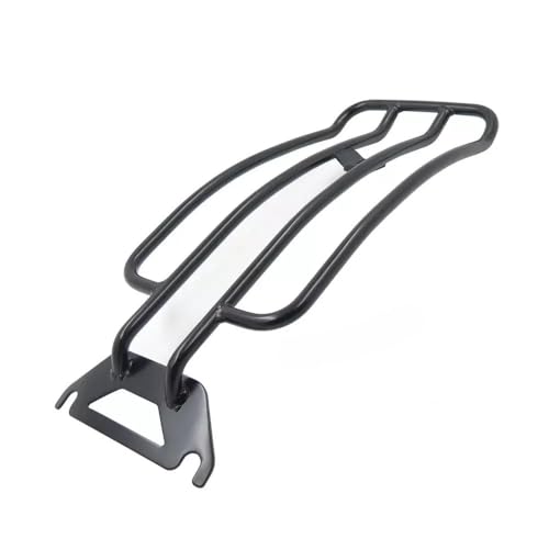 Porte-bagages moto solo noir support pour selle Touring Road King 97-08