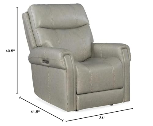 Sillón Plegable Cuero Gris miniatura 2