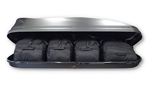 KJUST Baúl de techo Bolsa Set 4pcs