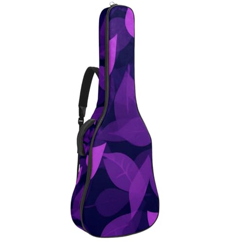 Sac pour guitare étanche avec couche de protection antichoc violette