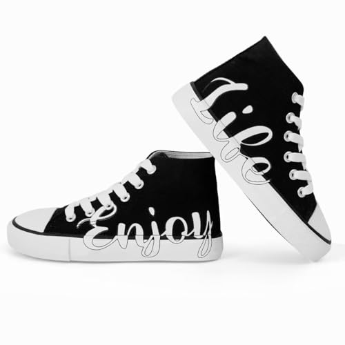 Kids Canvas Shoes Low Top and High Top Canvas Sneakers Lace-up Fashion Casual Shoes for Boys and Girls3