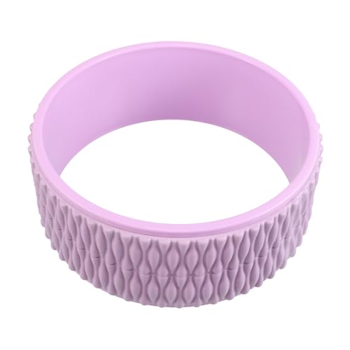 TOYANDONA Yoga Wheel for Back Stretching and Flexibility Lightweight Eva Roller for Yoga Poses Portable Support for All Skill Levels