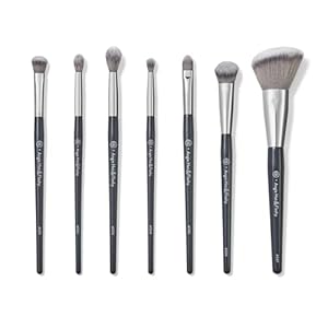 BK BEAUTY BRUSHES – ANGIE HOT & FLASHY Brush Set (7PC) – Viral Under-Eye Concealer, Eye Shadow, | Bronzer, Blush & Highlighter Makeup Brushes
