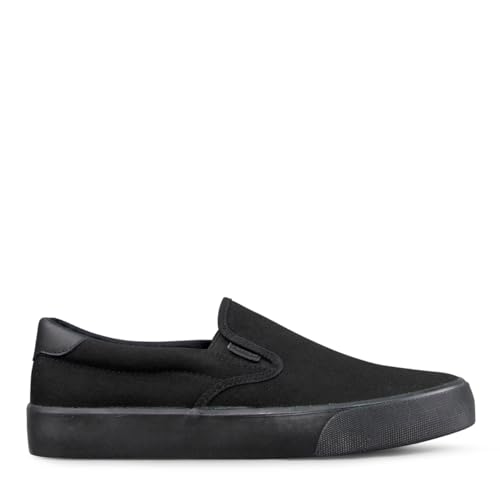 Lugz | Clipper Casual Sneakers for Men | Slip On Shoes for Men | Everyday Men Footwear, Black/Black, 15 by Lugz - Used condition - Image 3