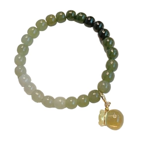 Bracelet feng shui de richesse en jade pour femme cherchant un porte-bonheur