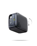 Baseus Retractable USB C Charger, 45W Dual Port Fast Charging Block with Foldable Plug, PD/PPS for Galaxy S24/iPhone 17/16/15 Series/MacBook Air/Airpods 4
