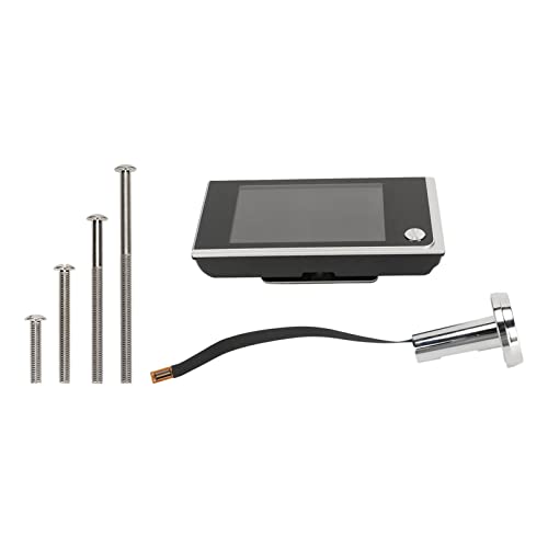 Campainha Eletrônica Olho Mágico, Instalação Simples Segurança Multifuncional Inteligente Campainha